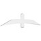 Ekena Millwork Bellingham Architectural Grade PVC Gable Bracket, 84"W x 17 1/2"H x 2"D x 6"F, 5/12 Pitch GBP084X18X0206BEL00 - alternate 1
